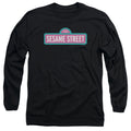 Sesame Street Pink Logo Long Sleeve T-Shirt