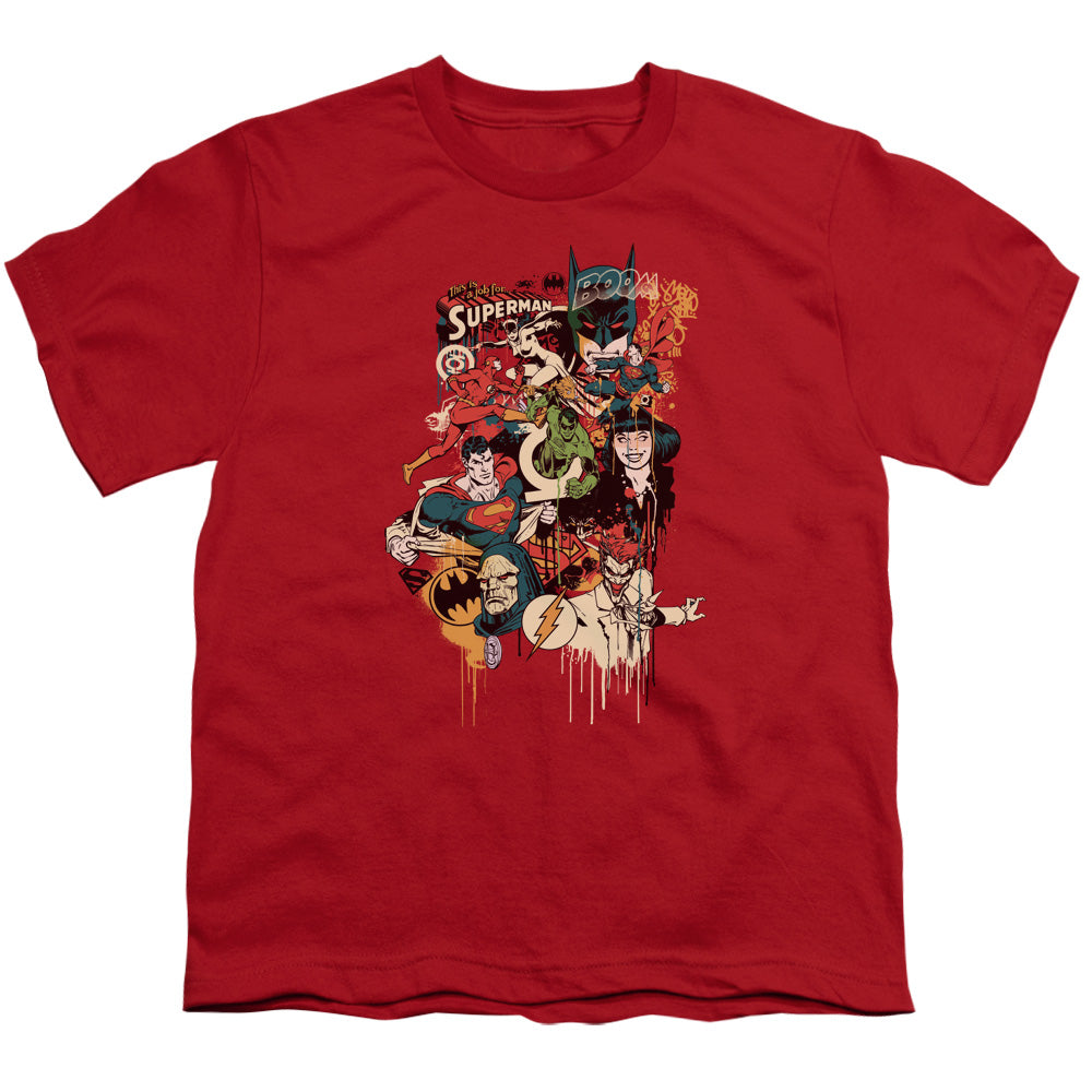 DC Comics Dripping Characters Youth/Toddler T-Shirt
