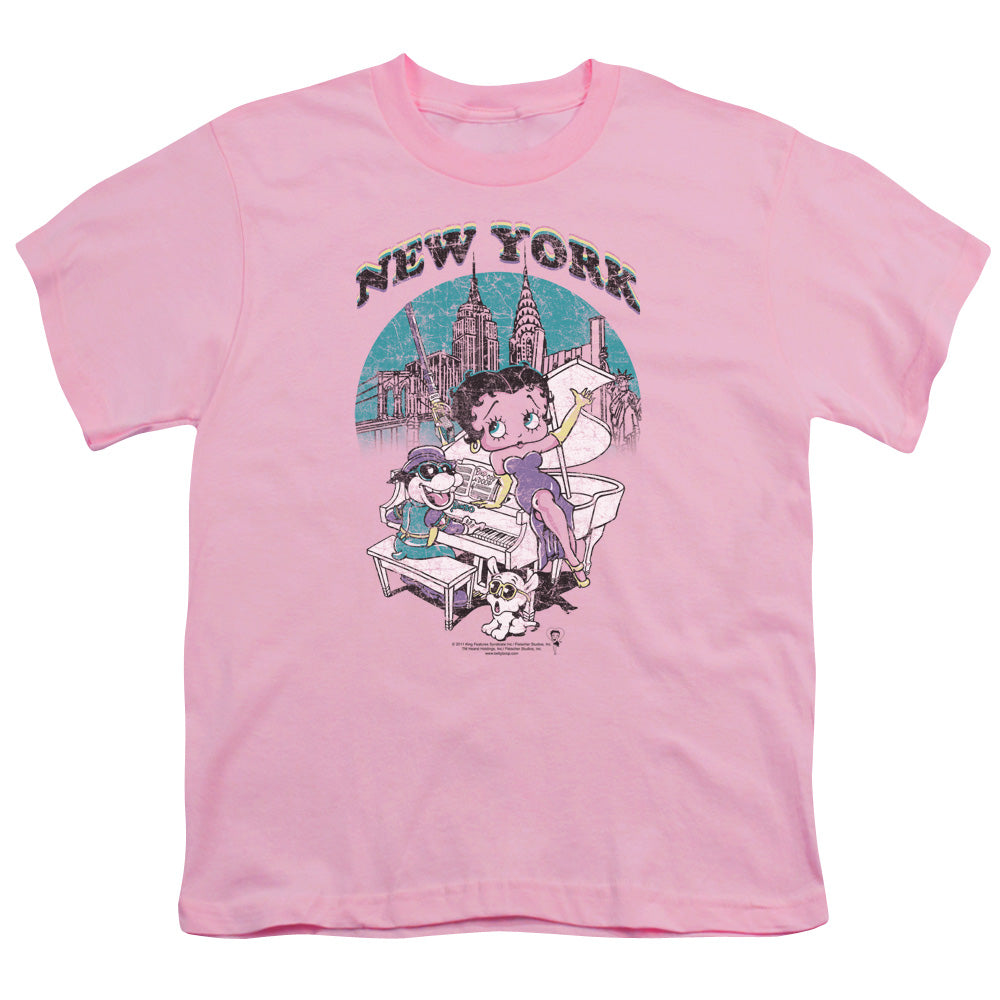 Betty Boop Singing in NY Youth/Toddler T-Shirt