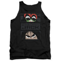 Samurai Jack Stare Down Black Tank Top