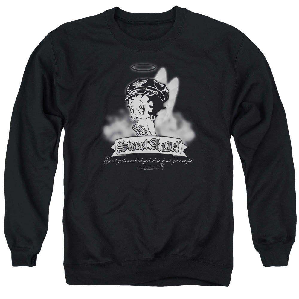 Betty Boop Street Angel Crewneck Sweatshirt