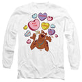 Scooby-Doo Valentine's Day Heart Candy Long Sleeve T-Shirt