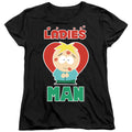 South Park Valentine's Day Butters Ladies Man Womens T-Shirt