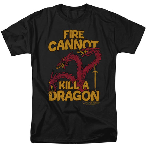 Game of Thrones Dragons With Fire T-Shirt