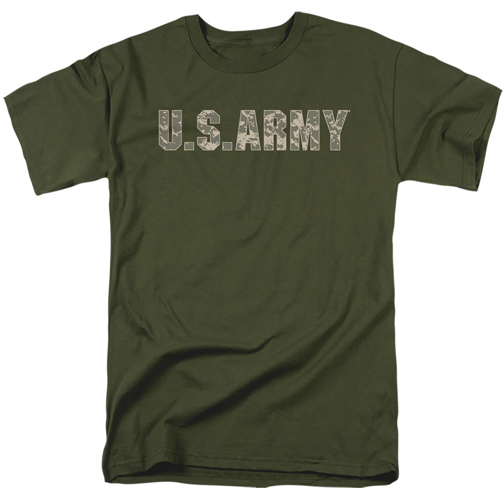US Army Camo Letters T-Shirt