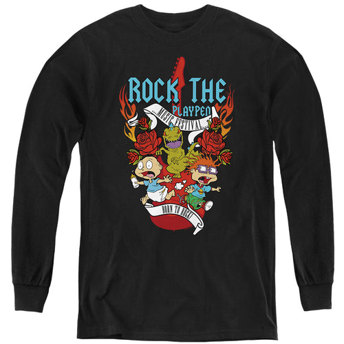 Rugrats Rock the Playpen Music Festival Youth Long Sleeve T-Shirt