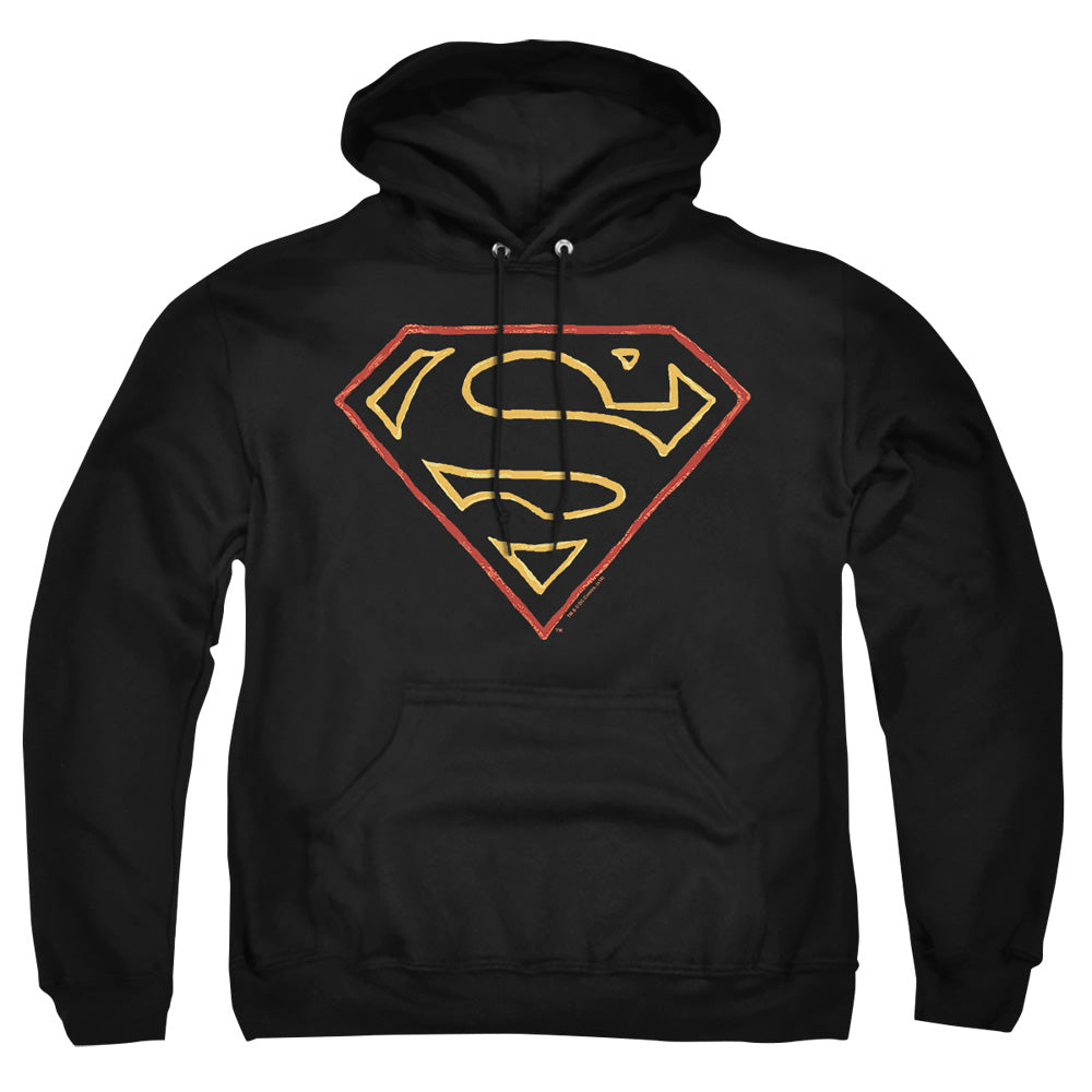 Superman Colored Shield Pullover Hoodie