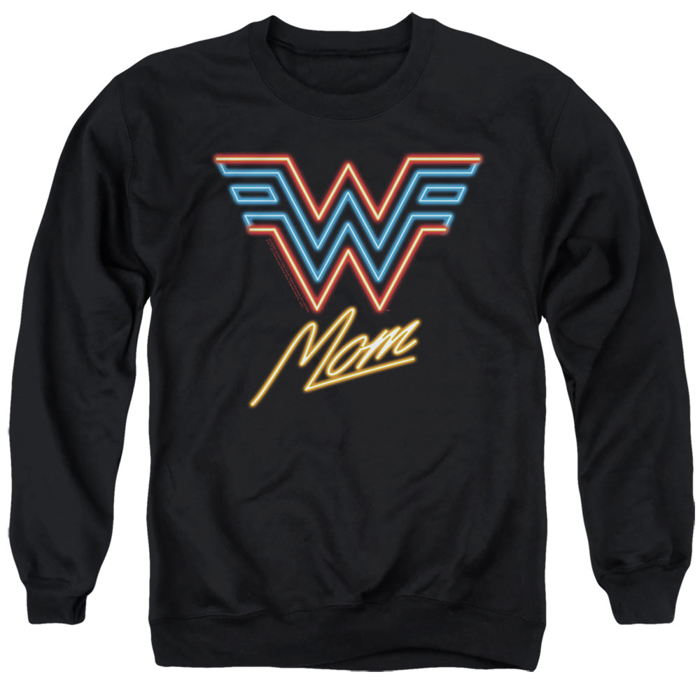Wonder Woman 1984 Wonder Mom Neon Crewneck Sweatshirt