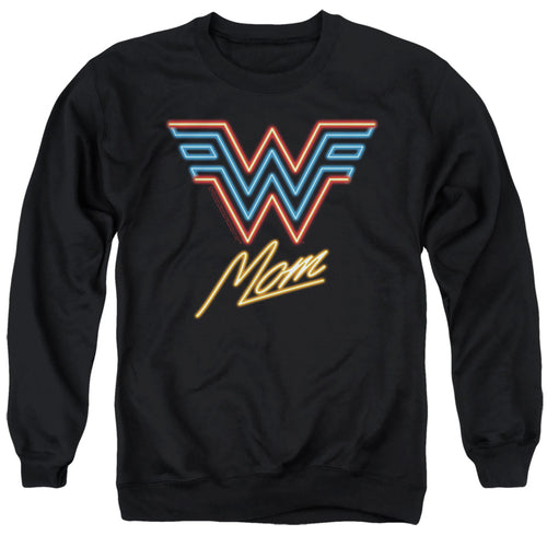 Wonder Woman 1984 Wonder Mom Neon Crewneck Sweatshirt