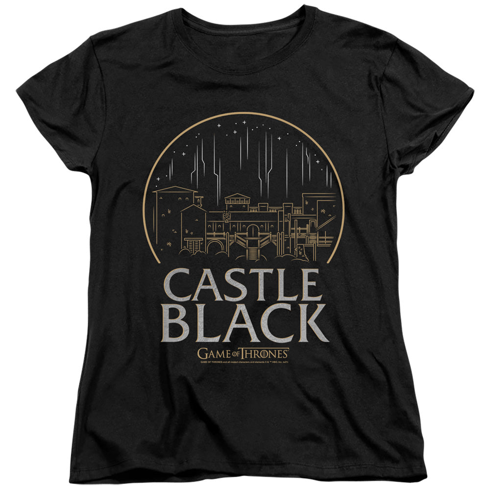 Game of Thrones Castle Black Womens T-Shirt