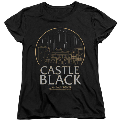 Game of Thrones Castle Black Womens T-Shirt