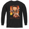 Betty Boop Sunset Rider Youth Long Sleeve T-Shirt