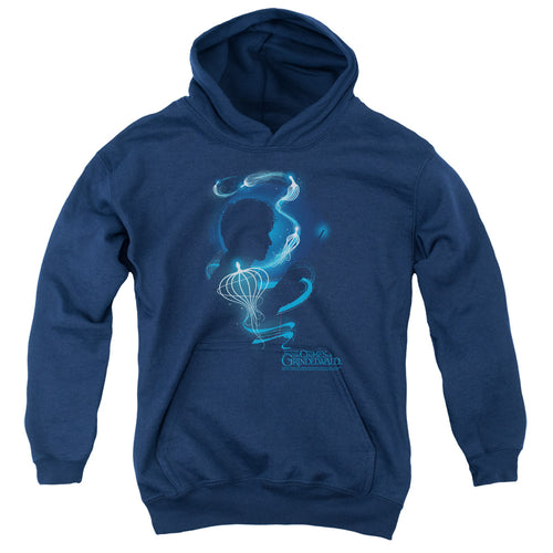 Fantastic Beasts Newt Silhouette Youth Hoodie