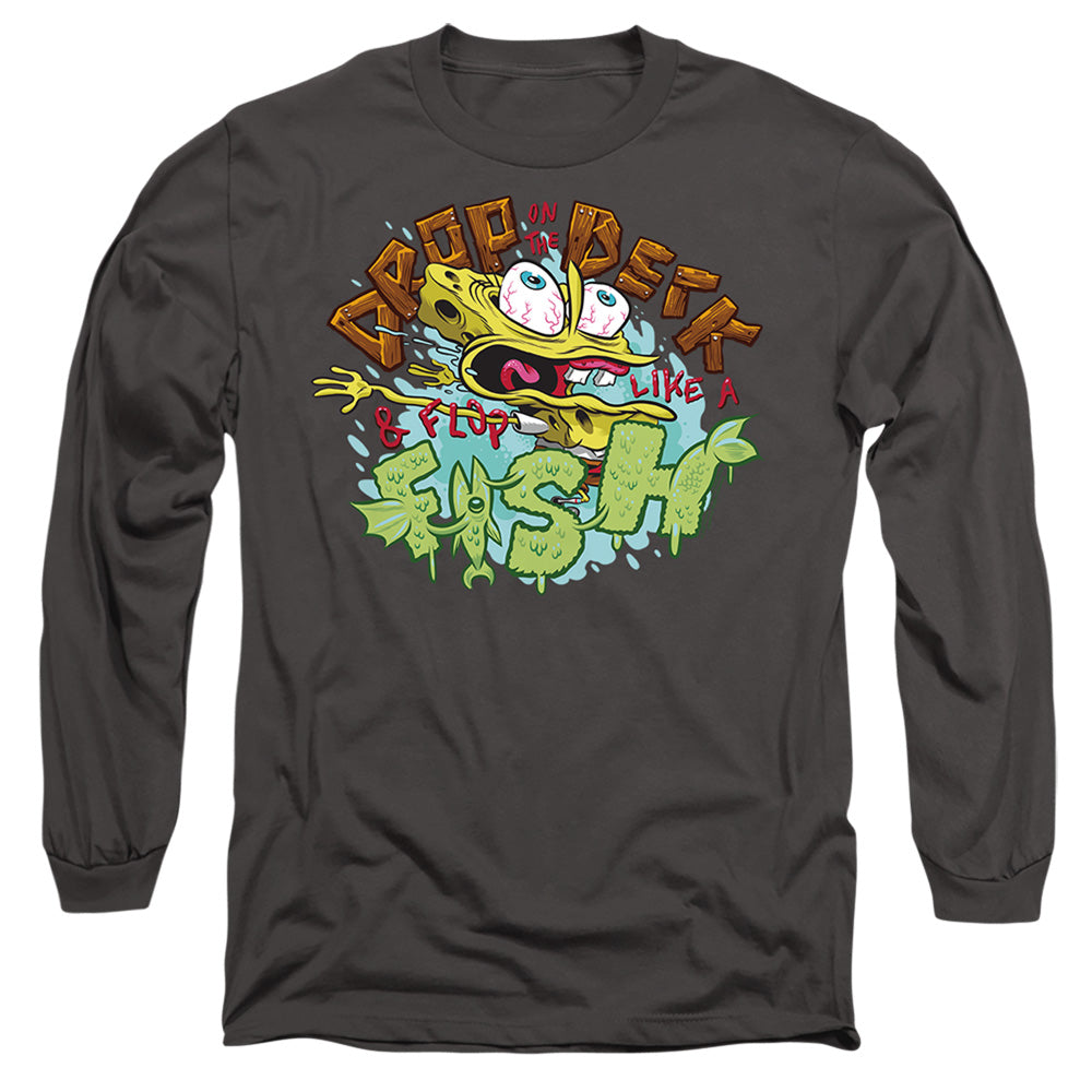 Spongebob Squarepants Drop and Flop Long Sleeve T-Shirt