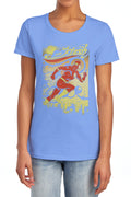 The Flash Just Passing Through Womens T-Shirt