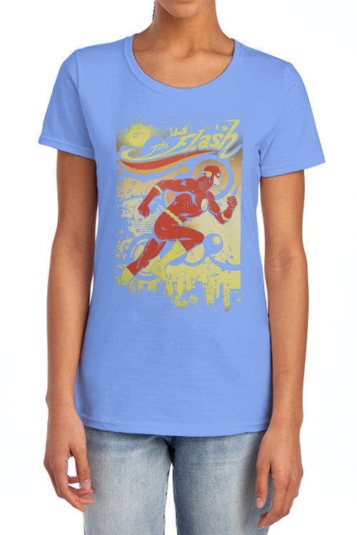 The Flash Just Passing Through Womens T-Shirt