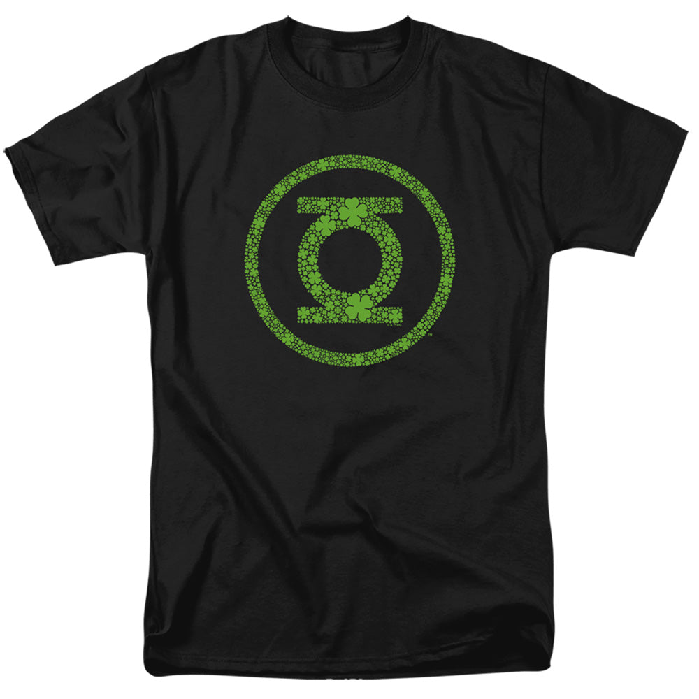 Green Lantern St. Patrick'S Day Shamrock Logo T-Shirt