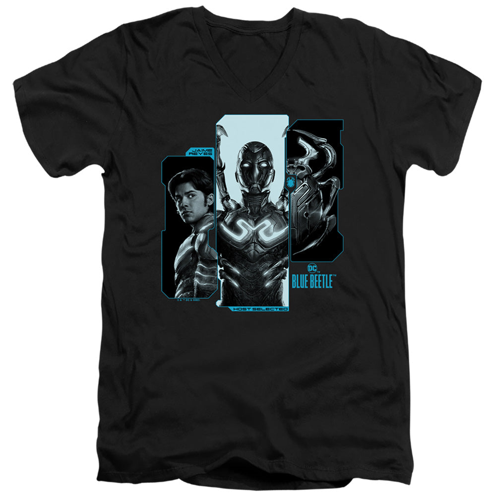 Blue Beetle Host Reyes V-Neck T-Shirt