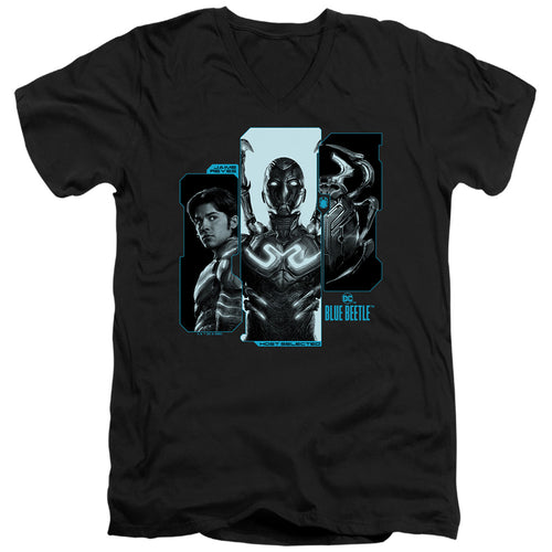Blue Beetle Host Reyes V-Neck T-Shirt