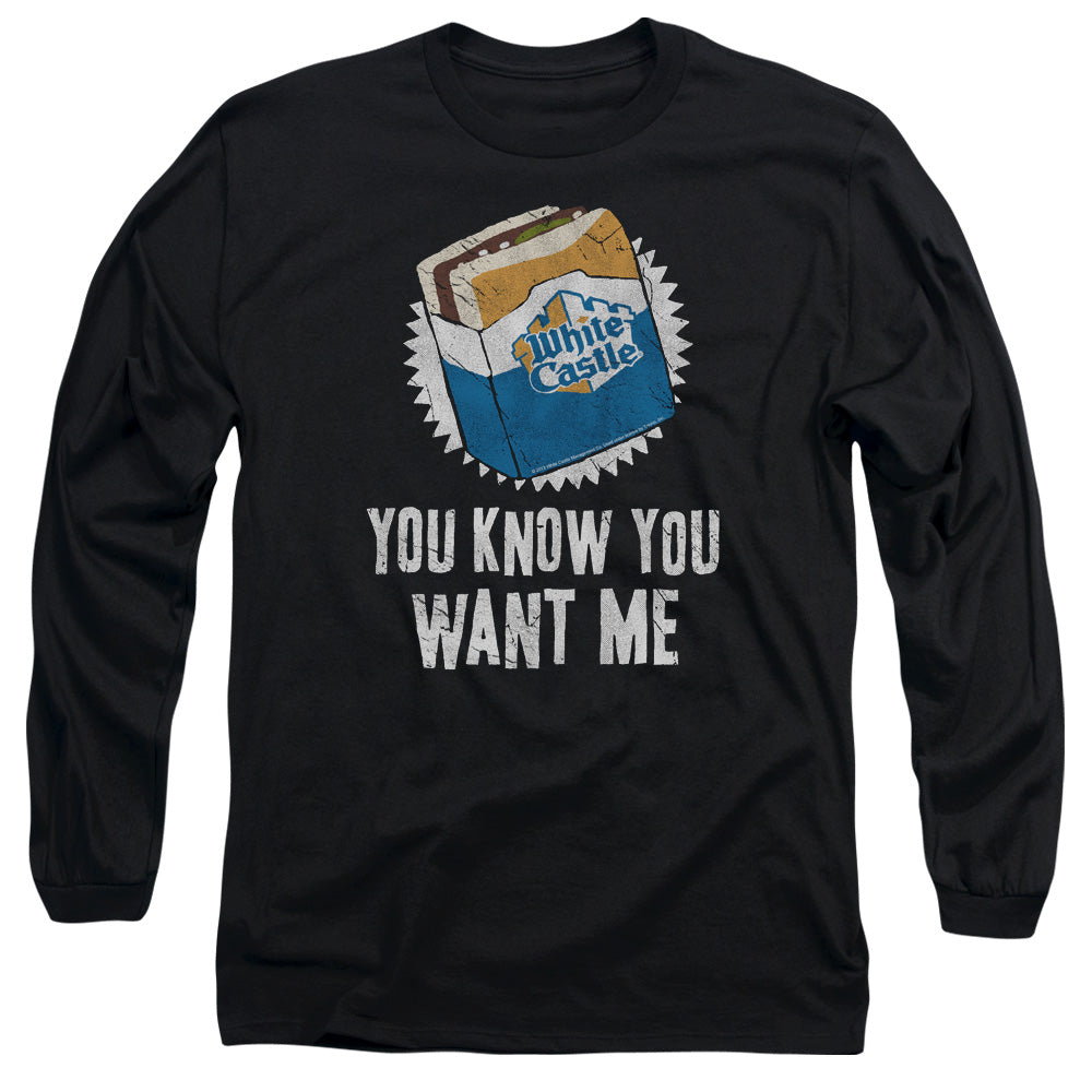White Castle You Know You Want Me Long Sleeve T-Shirt