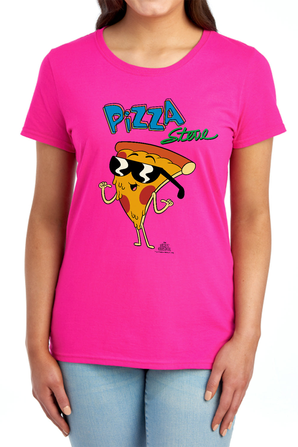 Uncle Grandpa Pizza Steve Womens T-Shirt