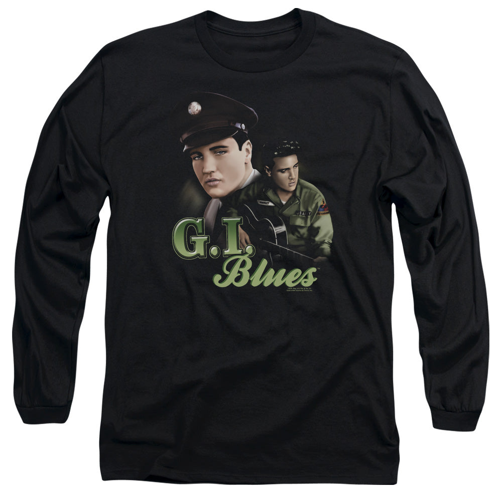 Elvis Presley G I Blues Long Sleeve T-Shirt