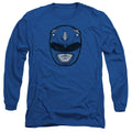 Mighty Morphin Power Rangers Blue Ranger Mask Long Sleeve T-Shirt