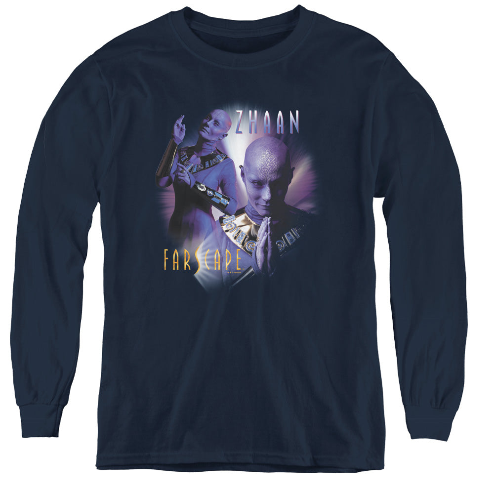 Farscape Zhaan Youth Long Sleeve T-Shirt