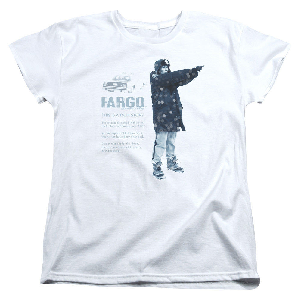 Fargo This Is A True Story Womens T-Shirt