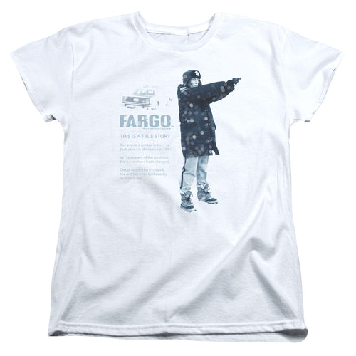Fargo This Is A True Story Womens T-Shirt