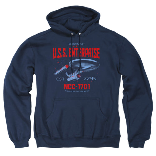 Star Trek To Boldly Go Stardate 2245 Pullover Hoodie