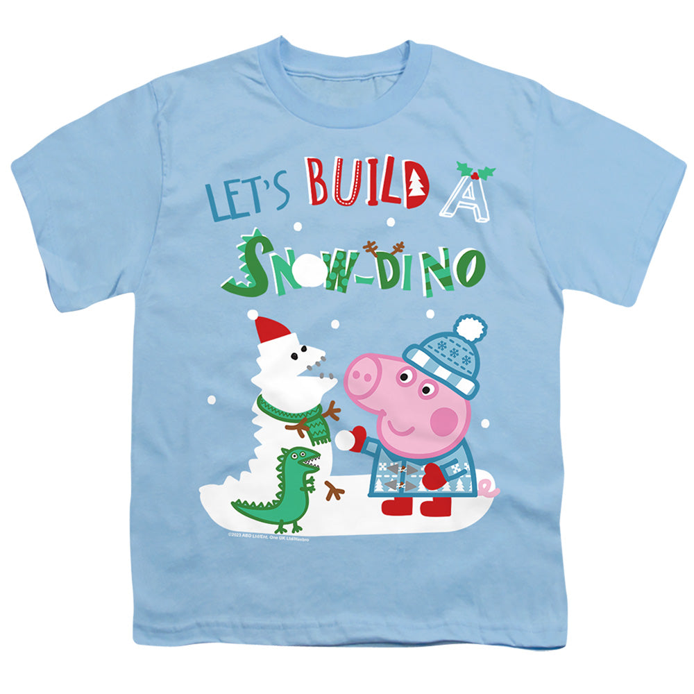 Peppa Pig George Pig Snow Dinosaurs for Christmas Youth/Toddler T-Shirt