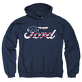 Ford Flag Logo Pullover Hoodie