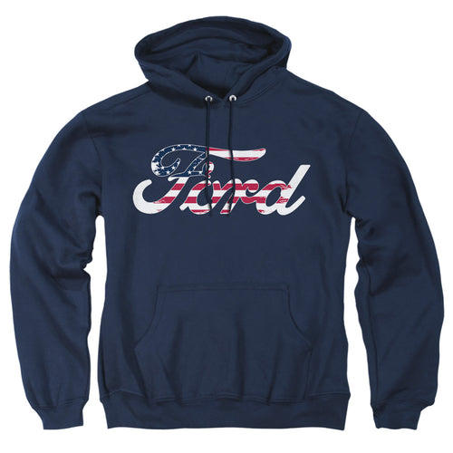 Ford Flag Logo Pullover Hoodie