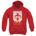 Mighty Morphin Power Rangers Red Deco Youth Hoodie