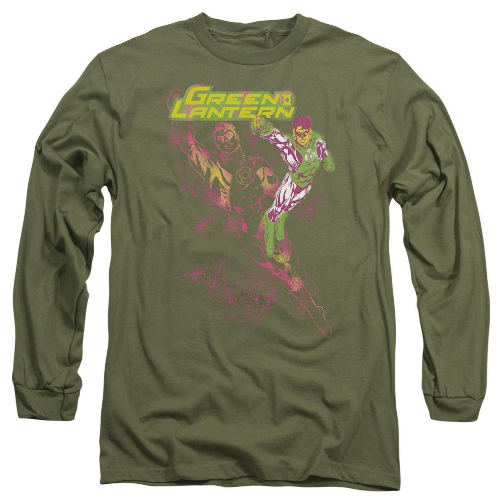 Green Lantern Lantern Spray Long Sleeve T-Shirt