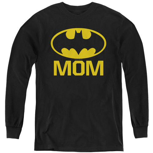 Batman Bat Mom Youth Long Sleeve T-Shirt