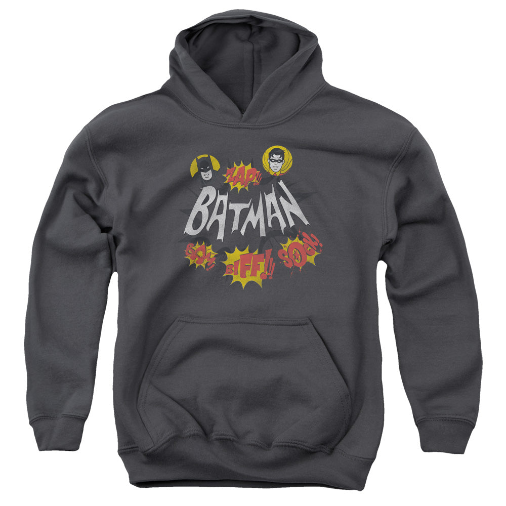 Batman Sound Effects Youth Hoodie