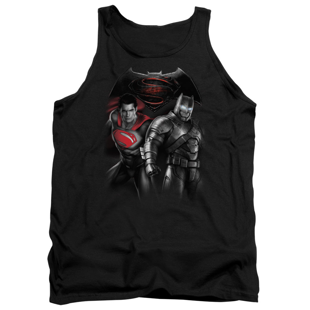 Batman v Superman Stand Off Tank Top