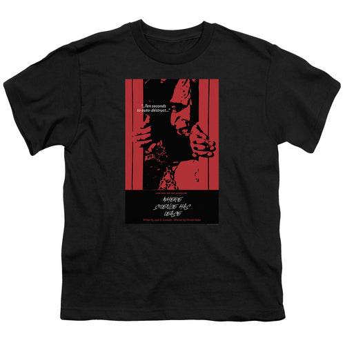 Star Trek Where Silence Has Lease Black Youth/Toddler T-Shirt