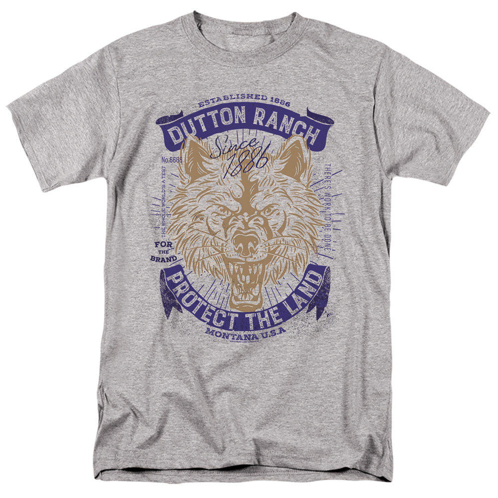 Yellowstone Protect the Land Wolf T-Shirt