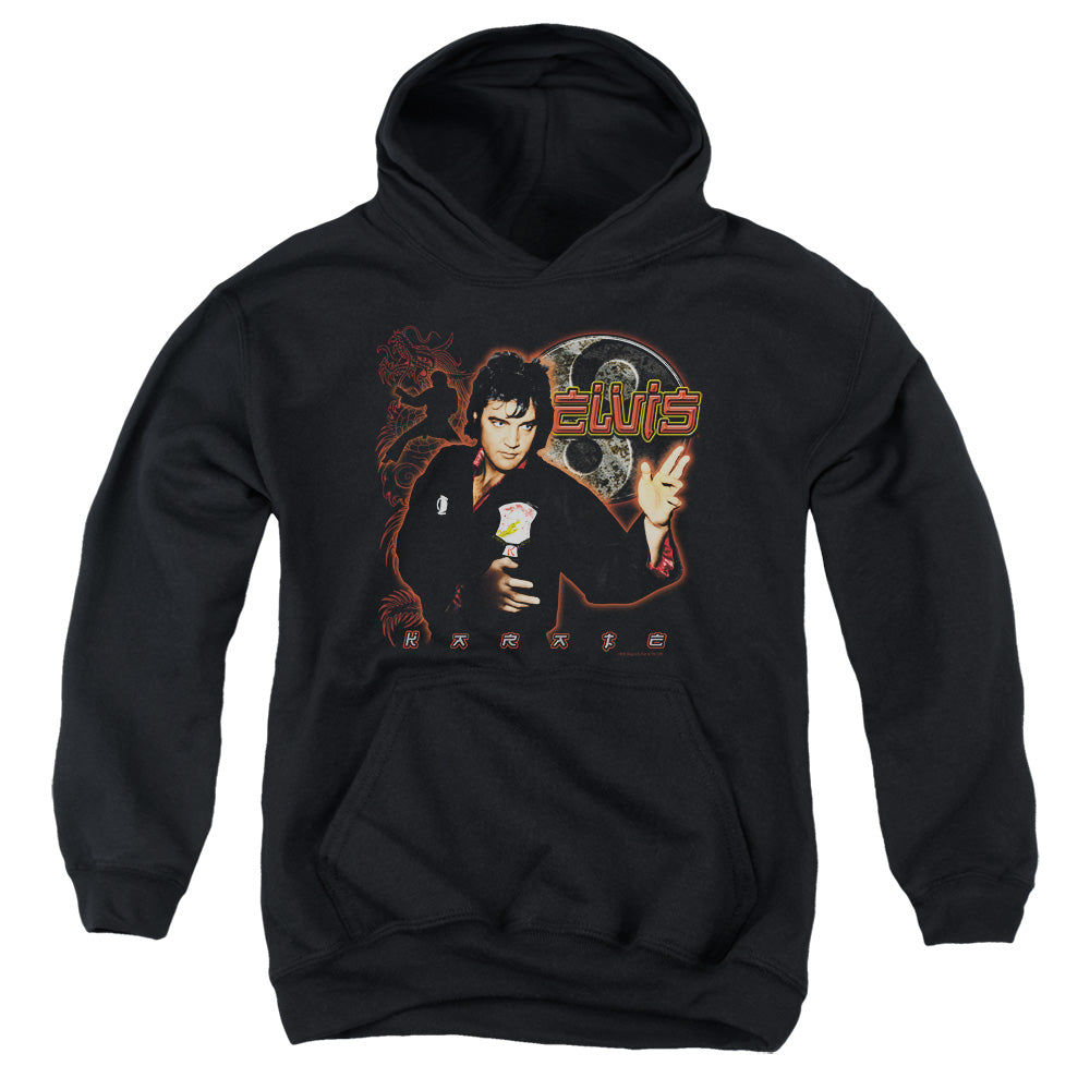 Elvis Presley Karate Youth Hoodie