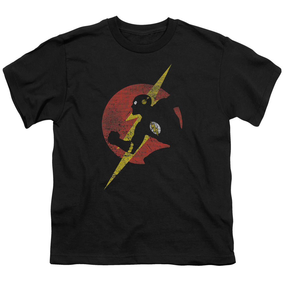 Justice League Flash Symbol Knockout Youth/Toddler T-Shirt