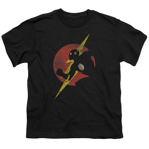 Justice League Flash Symbol Knockout Youth/Toddler T-Shirt