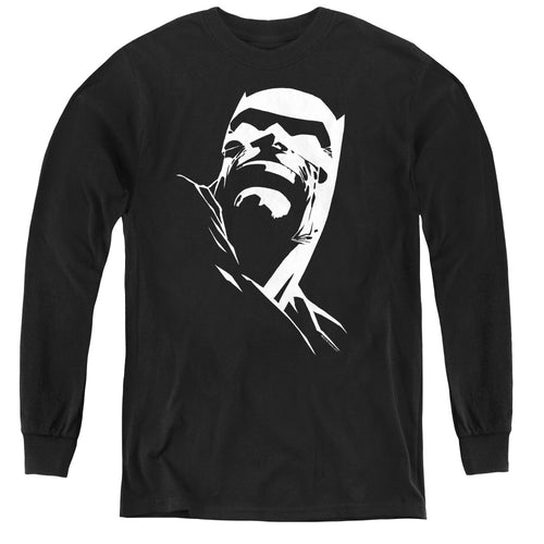 Batman Dkr Head Youth Long Sleeve T-Shirt
