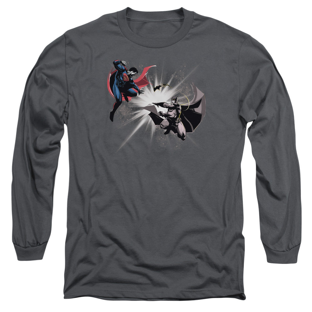 Batman v Superman Fight Burst Long Sleeve T-Shirt