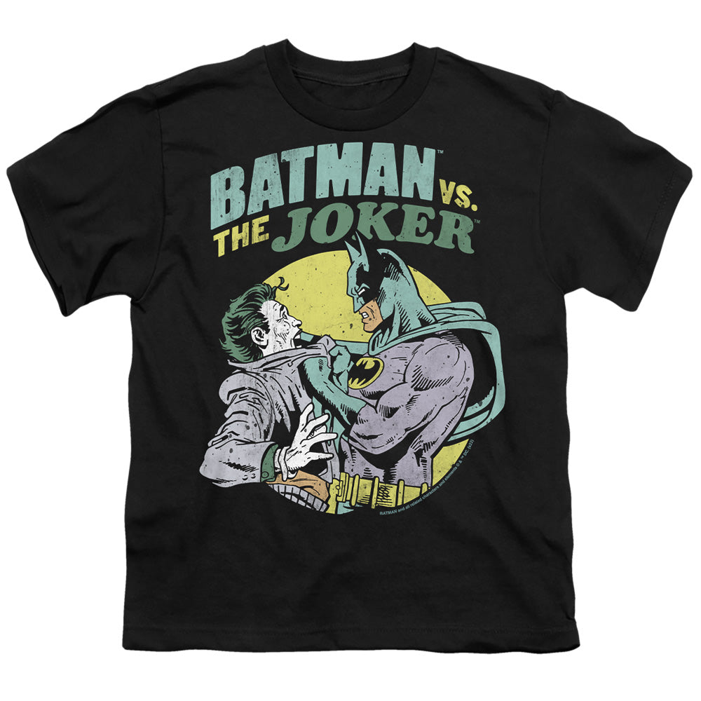 Batman vs. The Joker on Black Youth/Toddler T-Shirt