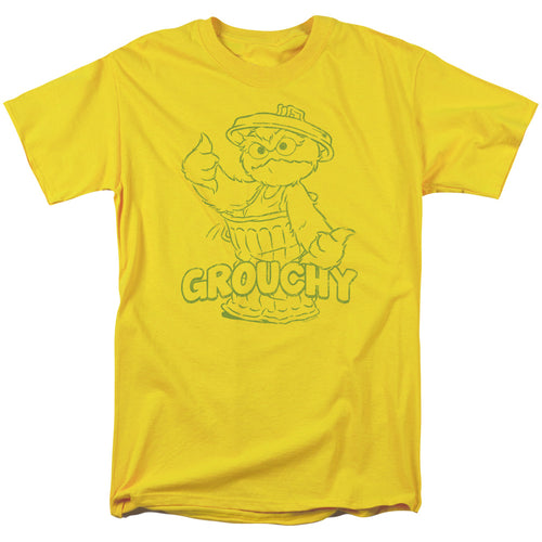 Sesame Street Grouchy Yellow T-Shirt