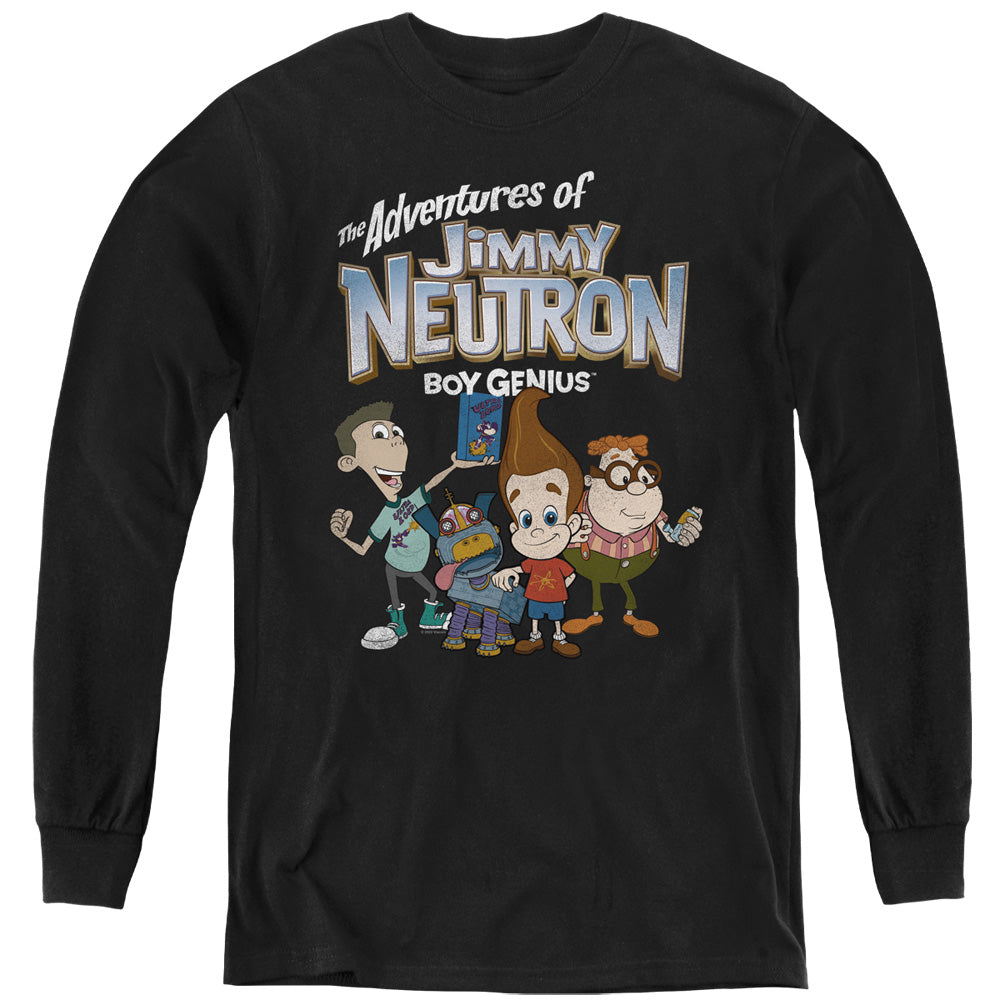 Jimmy Neutron Group Youth Long Sleeve T-Shirt