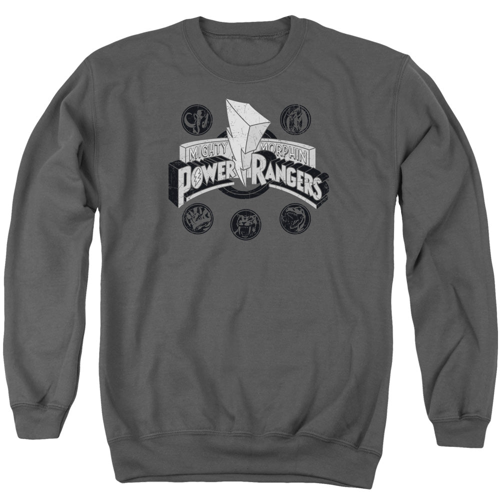 Mighty Morphin Power Rangers Power Coins Crewneck Sweatshirt